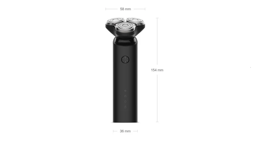 Xiaomi Mijia электробритвы для мужчин 3D плавающие тройное лезвие сухой влажный основной-Sub двойное лезвие турбо+ режим удобная чистка