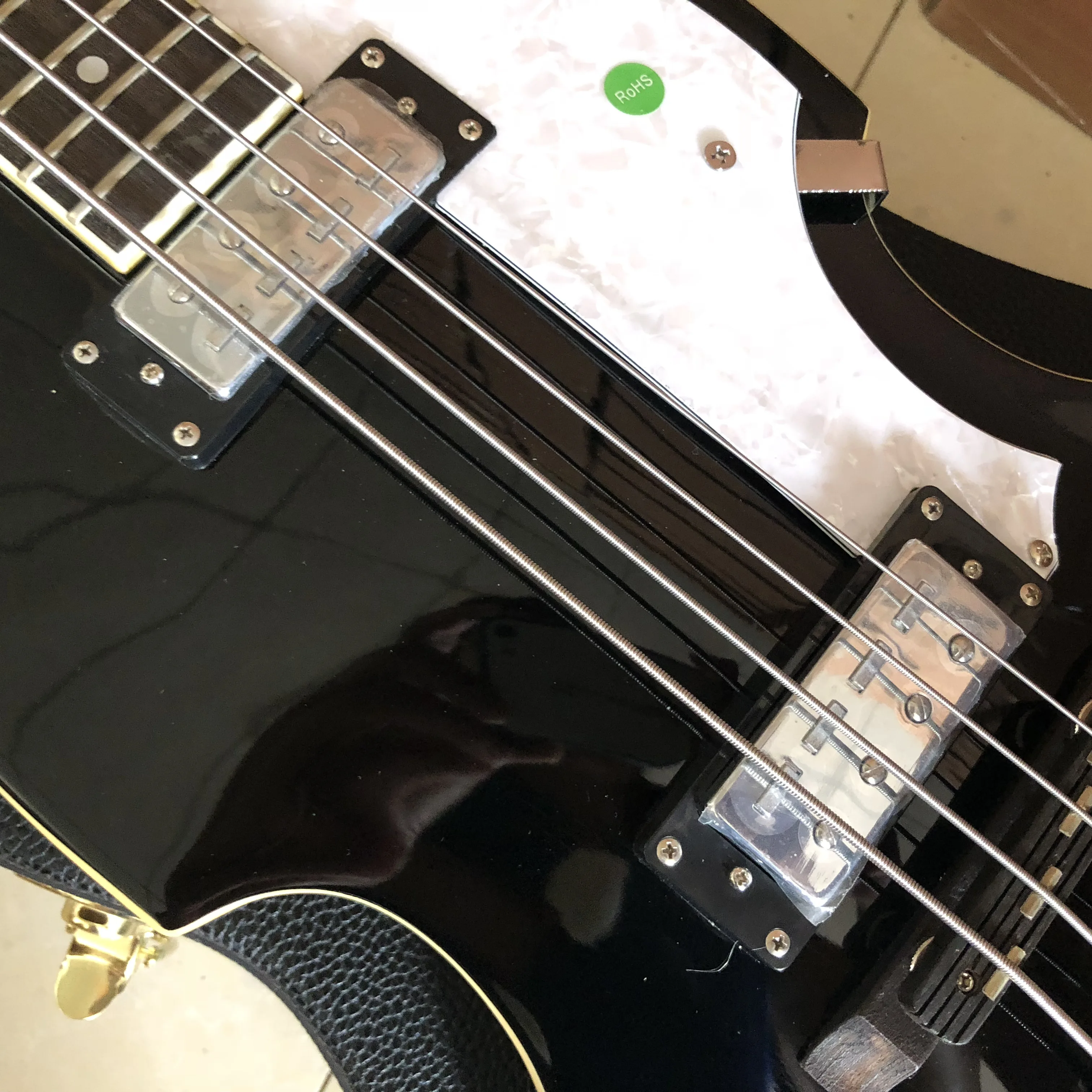 Черный Hofner скрипка бас гитара BB2 икона серии электрический Бесплатная доставка