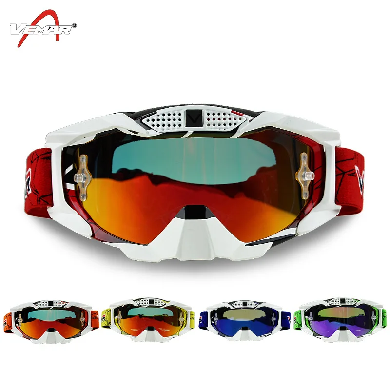 

MTB Bike Goggles Vemar Glasses Motocross Enduro Mountain Bicycle Off Road Sport ATV UTV Outdoor Racing Cycling Riding Goggles