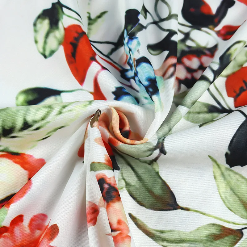 

Women Dresses Summer 2021 Vintage Floral Print White Dress Party Sexy Spaghetti Strap Sheath Pencil Dress Vestidos De Mujer