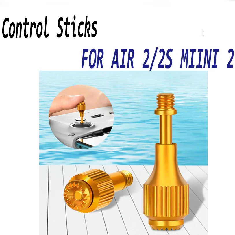 

For Mavic Air 2S Mini 2 Controller Thumb Rocker Joystick Extended Remote Control Sticks Anti-skid Adjustable DJI Drone Accessory