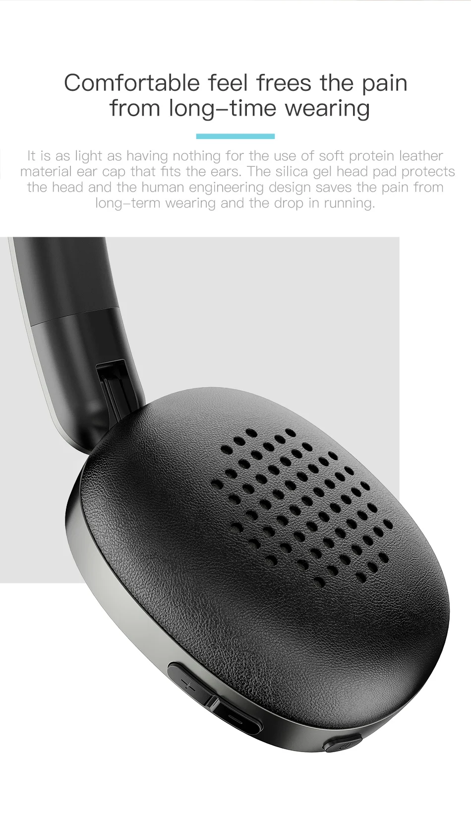 Baseus D01 беспроводные Bluetooth наушники, стерео bluetooth наушники, беспроводная гарнитура для молодых людей, наушники с микрофоном для телефона