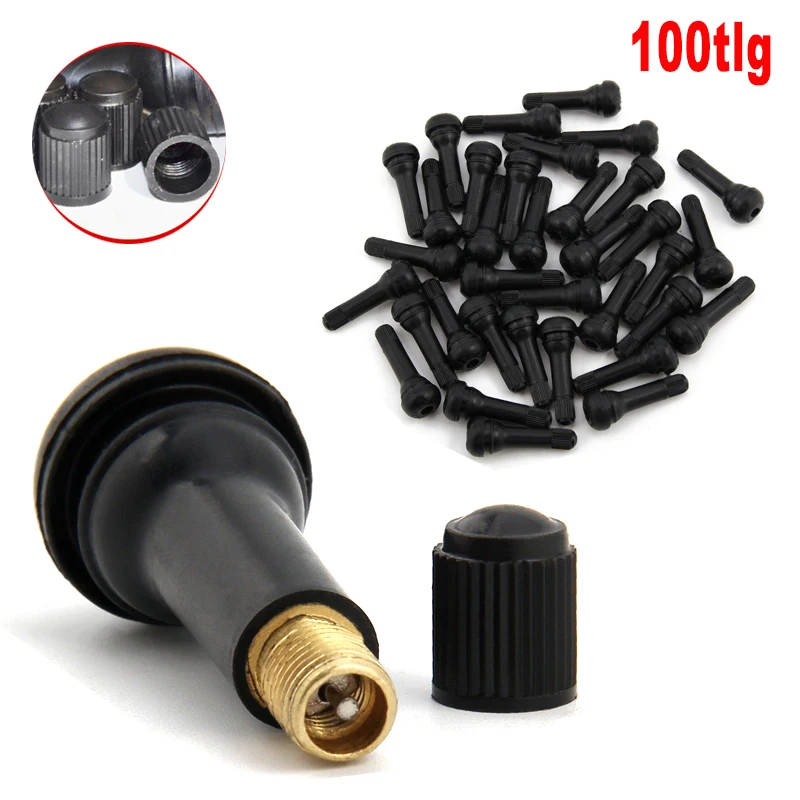 Бескамерный шток клапана стержень для автомобильных шин Tr414 резиновые колпачки