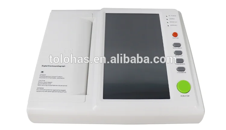 

LHB1012 Large Screen 12-ch Electrocardiograph Machine ECG Monitor Digital ECG Machine 12 Channel