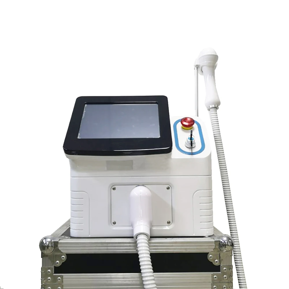 

Portable 808nm Diode Laser Painless Hair Removal Device For All Skin Fast Permanent Epilator Professional Laser Machine with CE