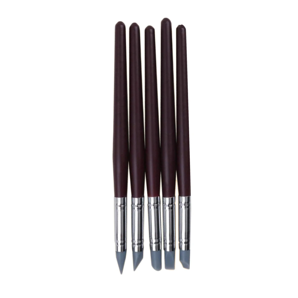 5 шт./компл. глиняный керамический лепковый карандаш для ногтей рисования тортов