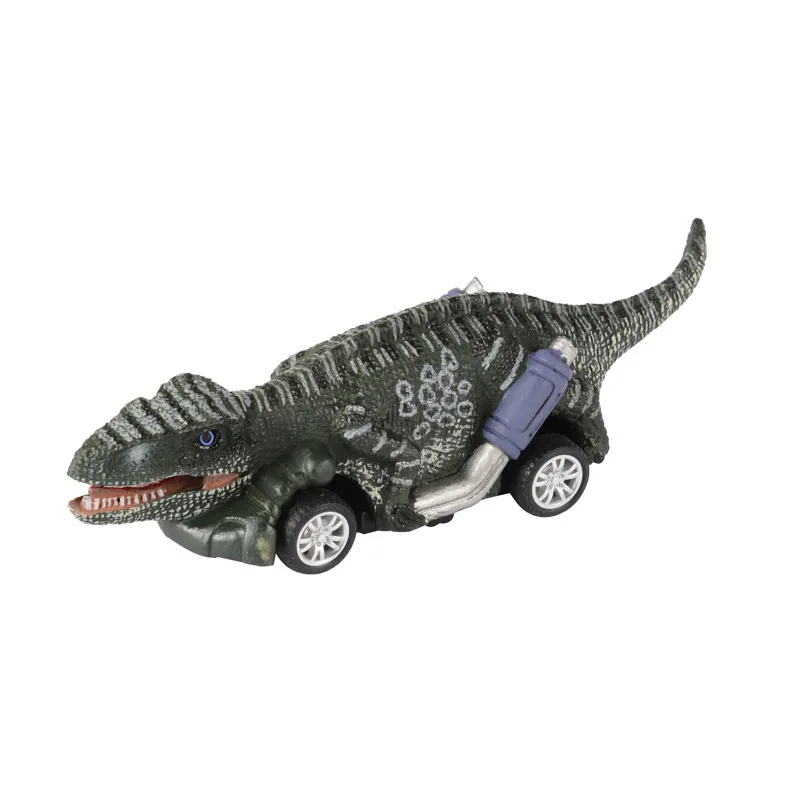 

New Dinosaur Pull Back Car Four-wheeled Dinosaur Model Racing Cars Dinosaur Children's Creative Monster Hot Toy Car Kids Gift