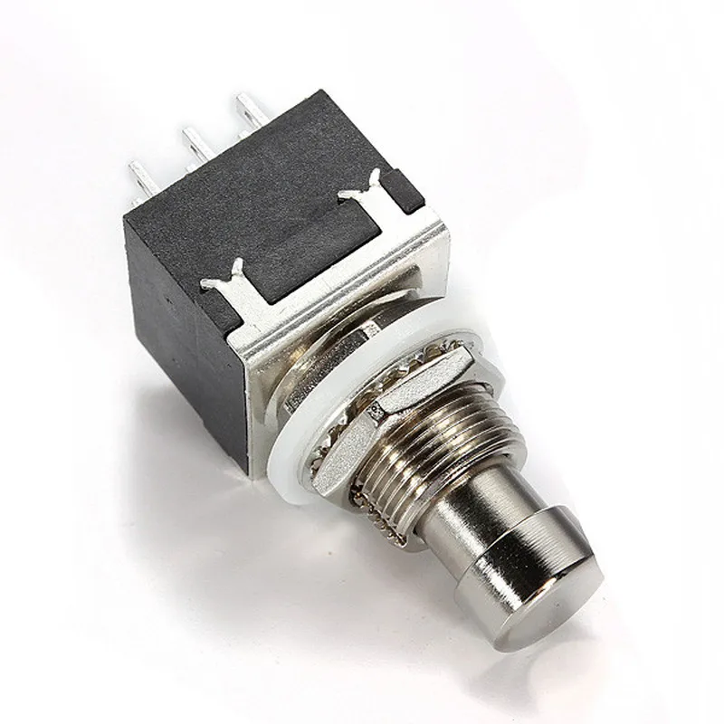 neue durable schwarz auto 3pdt 9pin stompbox elektrische gitarre effekte pedal fuß schalter true bypass günstigen preis free global shipping