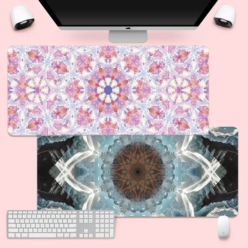 

Mandala Office Mice Gamer Soft Mouse Pad Gaming Mousemat XL Large Keyboard PC Desk Mat Takuo Anti-Slip Comfort Pad