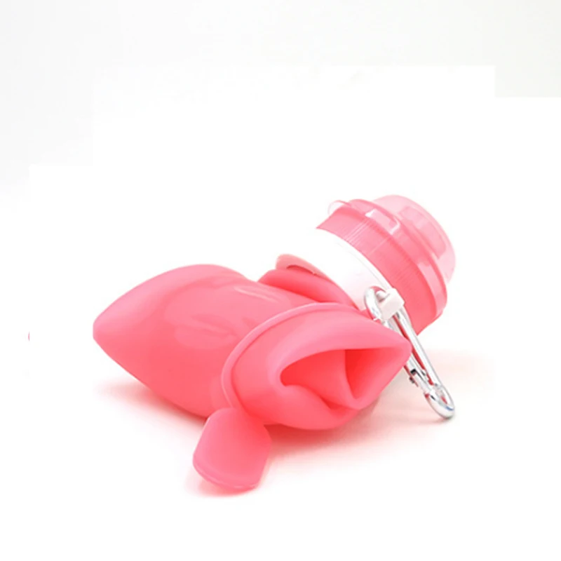 Силиконовая складная бутылка для воды товары спорта на открытом воздухе