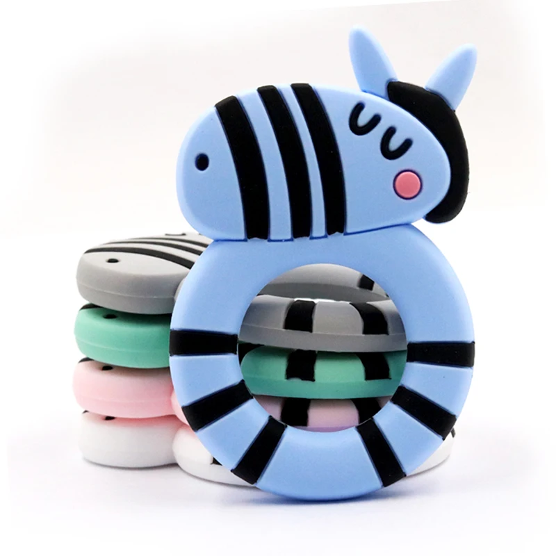 

Силиконовый Прорезыватель для зубов в виде животных, динозавров