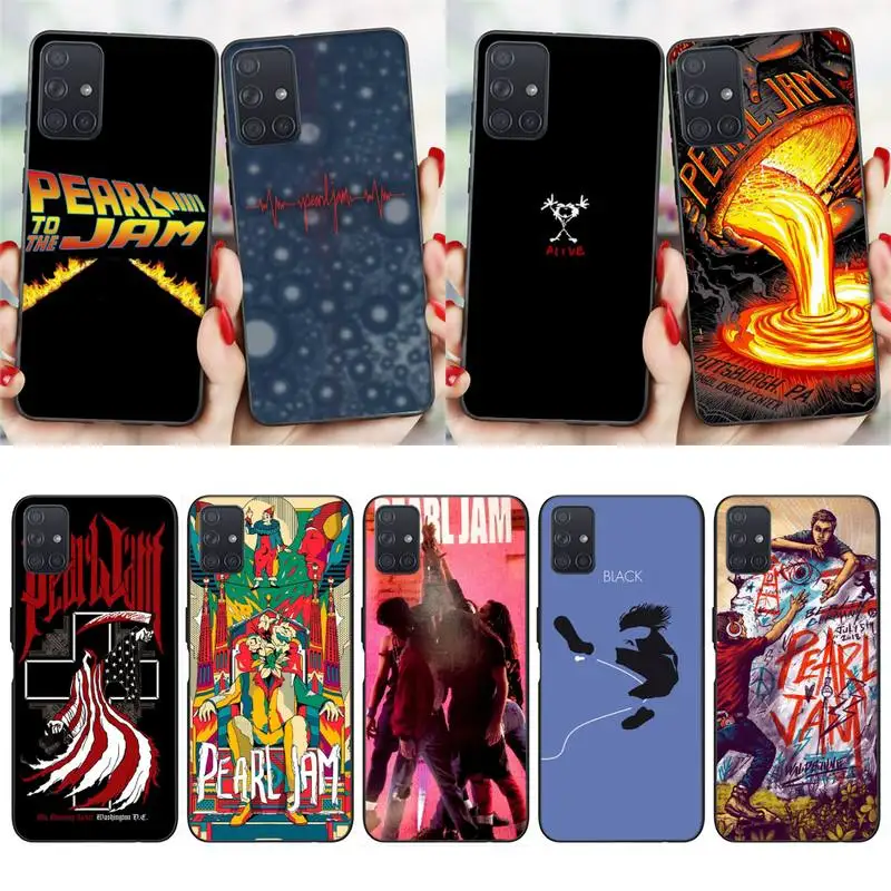 

Pearl Jam PJ milwaukee Rock Phone Case For Samsung Galaxy S20 21 Note10 20 A30 50 70 71 Plus Ultra