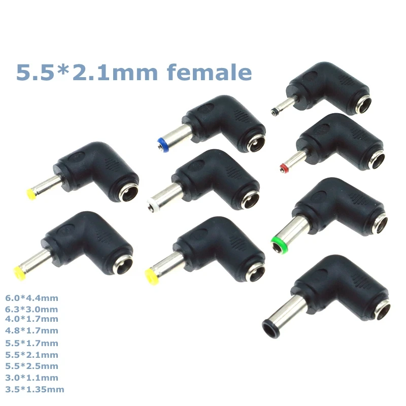 Локоть DC5 5 х2 1 мм мама до 3 0x1 5x1 35 4 7 8x1 5x2 6 3x3 0 0x4 Штекерный адаптер питания |