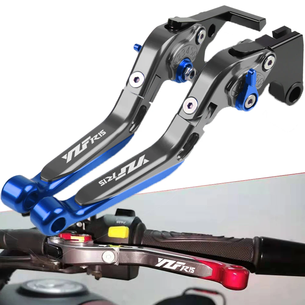 Выдвижной Регулируемый рычаг сцепления тормоза для мотоцикла YAMAHA YZF R15 YZFR15 2008 2009