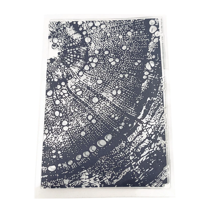 Microworld Прозрачный Очистить резиновый штамп на заказ для скрапбукинга фотоальбома