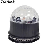 48 led rgb stage light sound actived auto rgb mini rotating magic disco ball strobe par party stage lights for dj dancing show