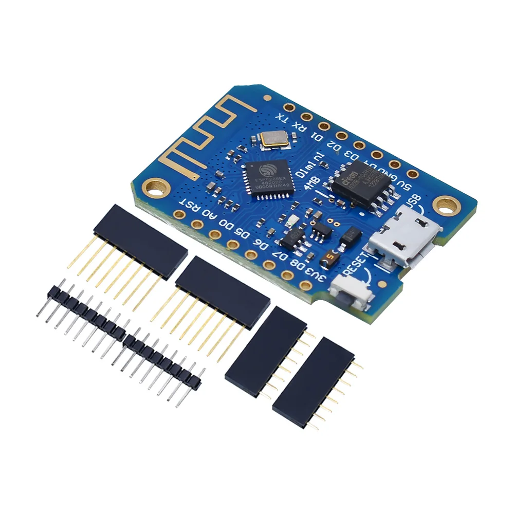 Макетная плата Wemos D1 Mini V3.0.0 с Wi-Fi на базе ESP8266 CH340 CH340G 4 Мб для Arduino Nodemcu V2 micropymarathon |
