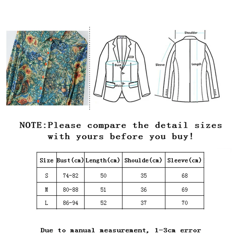 

Vangull Fashion Mesh Dragon Print Shirt Women Long Sleeve Tops Button Up See Through Blouses Single Breasted Silm Skinny Shirt