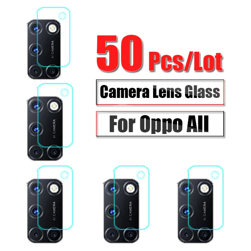 

50 шт. Камера защитный Стекло высококачественный защитный чехол для OPPO A52 A72 A92 A53 защита для камеры на высококачественный защитный чехол для ...