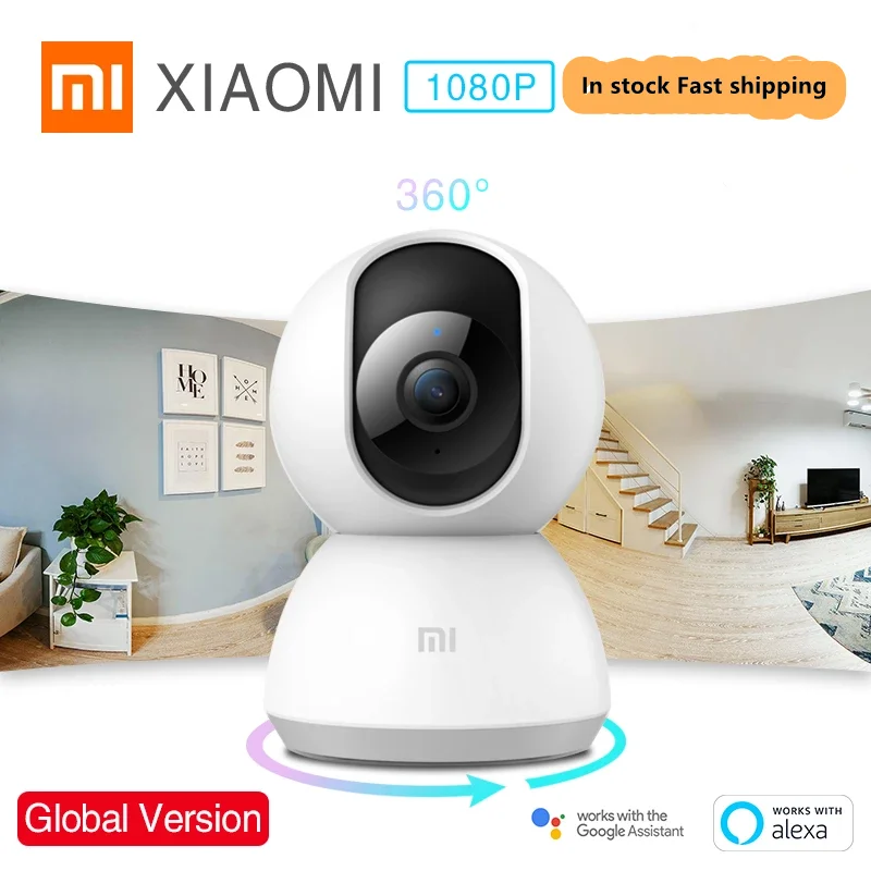 Глобальная версия Xiaomi Mi камера для домашней безопасности 360 1080P HD Wi Fi ночного