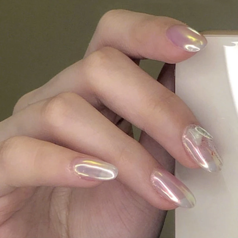 Зеркальный магический пигментный порошок FOUR LILY 6 цветов Гель-лак для маникюра