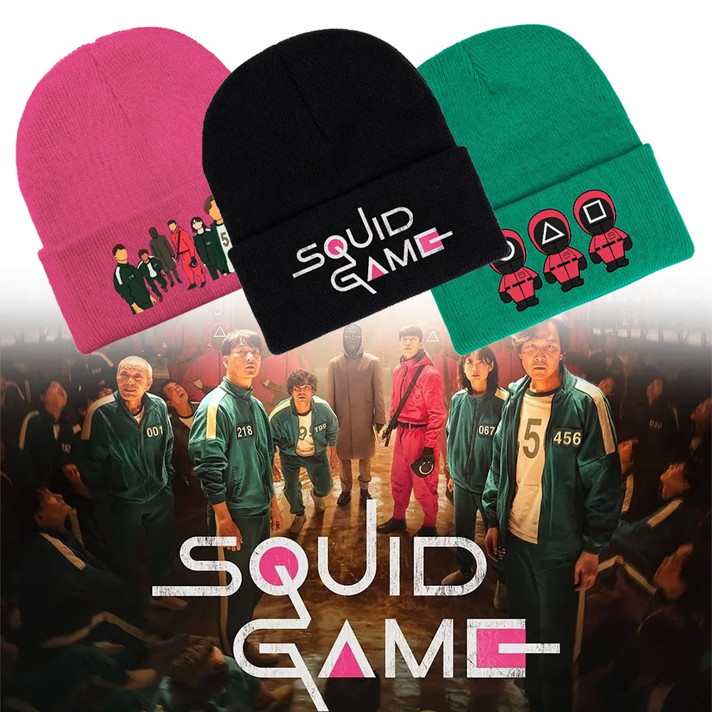 

2021 New Woolen Lettering Men's And Women's Warm Knitted Wool Hat Fashion Solid Hip-hop Beanie Hat Unisex Cap