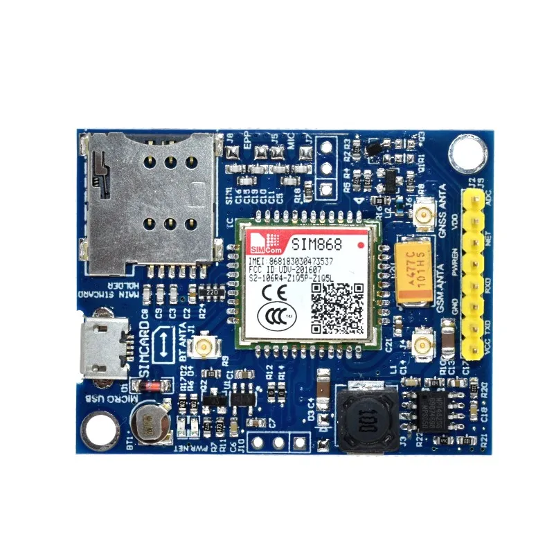SIM868 GSM GPRS GPS BT сотовый модуль мини плата breakout доска вместо SIM808 | Электронные