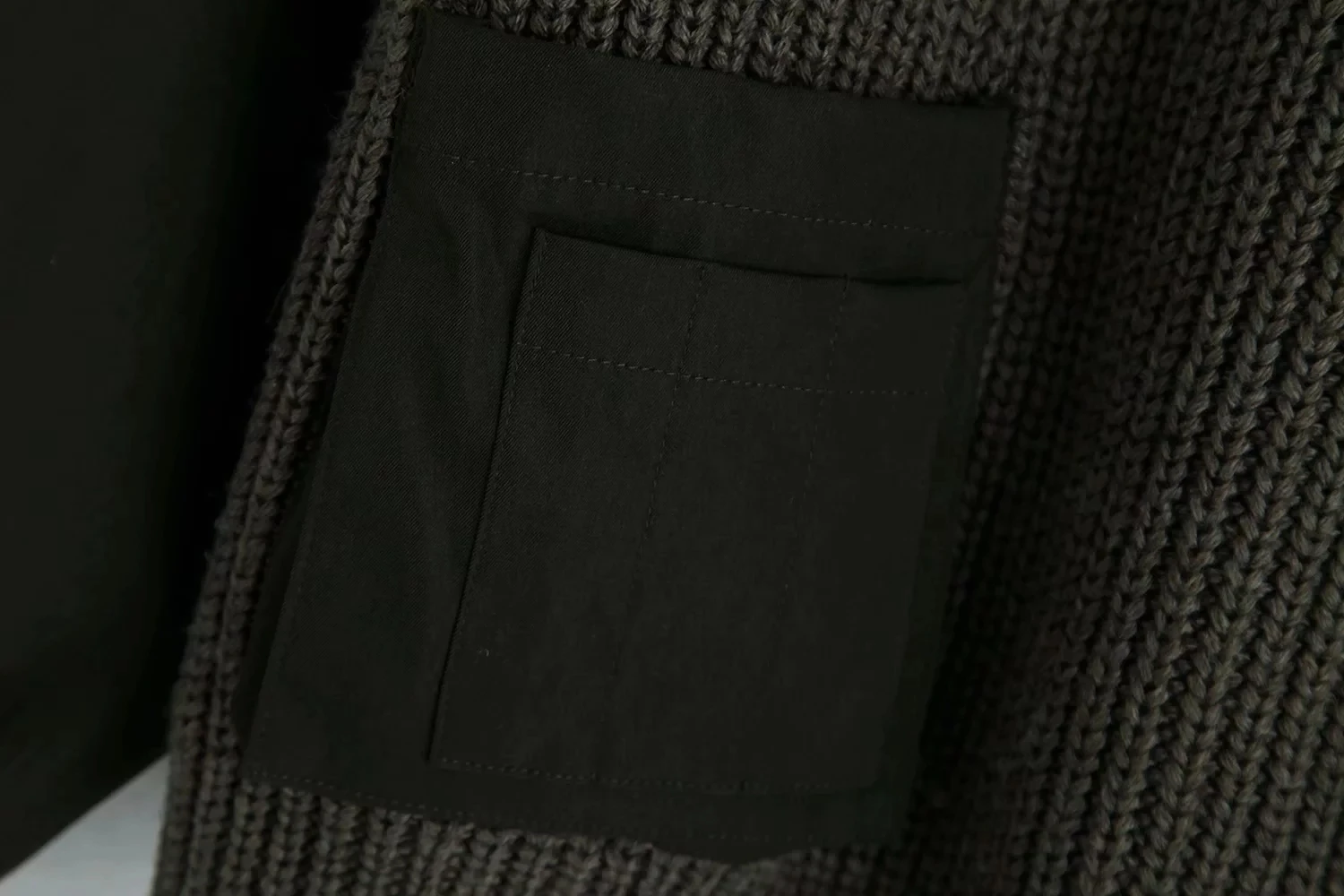 Womens Patchwork Green Sweaters Long Sleeve Causal Knit Pullover Stylish Vintage Zoravicky Jumpers Chic Za Top |