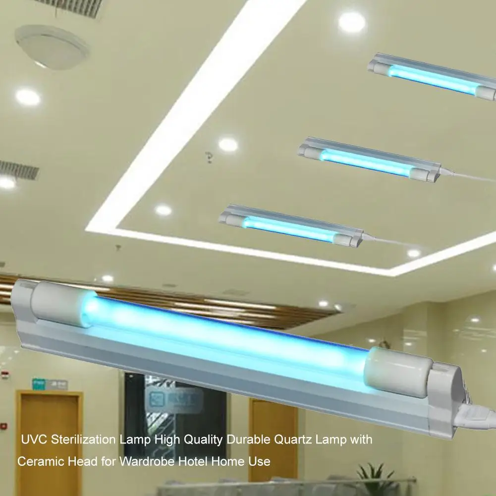 6 Вт UVC Светодиодная лампа бактерицидный стерилизатор ультрафиолетовый