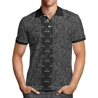 fashion hawaii polo shirts golf camouflage 3d all over printed men for women summer short sleeve t shirts style 8