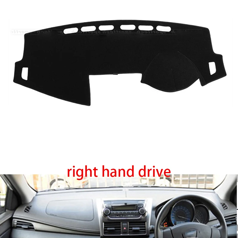 Для Toyota yaris L 2013 2019 автомобильный Стайлинг Нескользящие нижние Чехлы Dashmat Dash