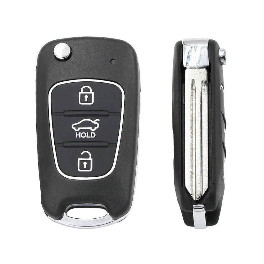 3 кнопки обновленный складной ключ с дистанционным управлением 433 МГц чип ID46 P/N: