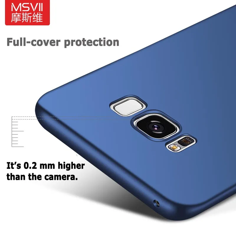 Чехол Msvii для Samsung Galaxy S8 plus жесткий матовый чехол из поликарбоната samsung s8 |