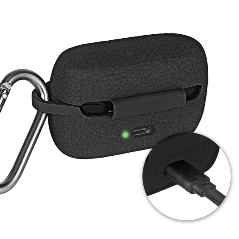 Силиконовый чехол для наушников защитный ДЛЯ Jabra Elite Active 75t высокое