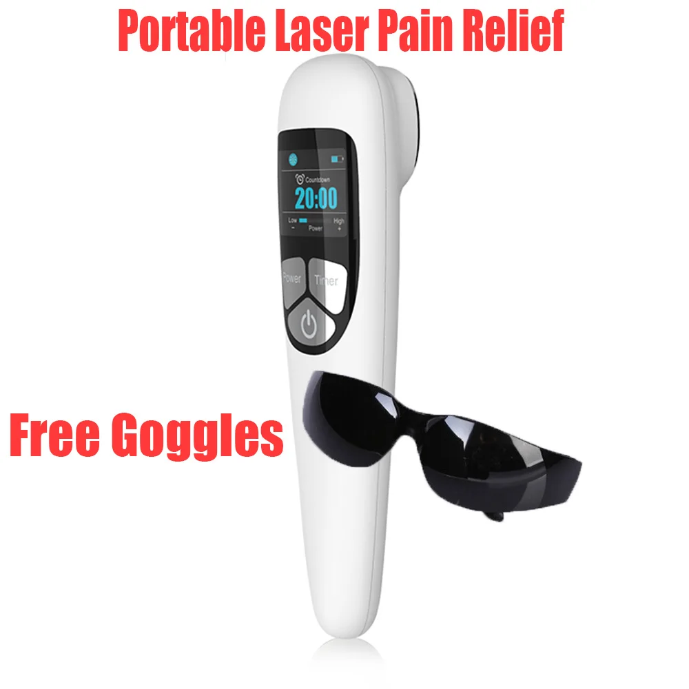 Портативная лазерная терапия для домашнего использования 650нм + 808 нм облегчения