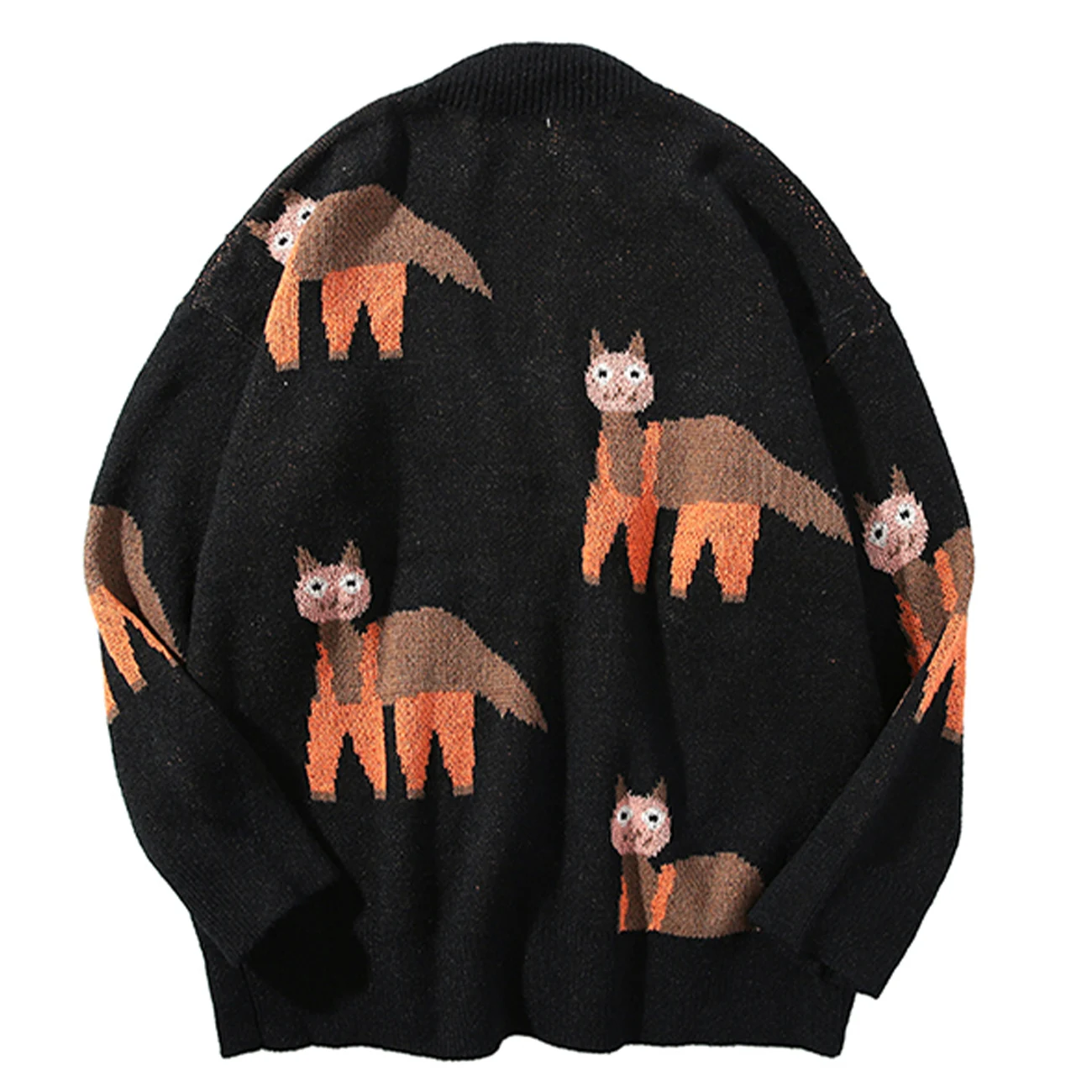 Свитер Мужской трикотажный в стиле хип-хоп 2021 | Мужская одежда