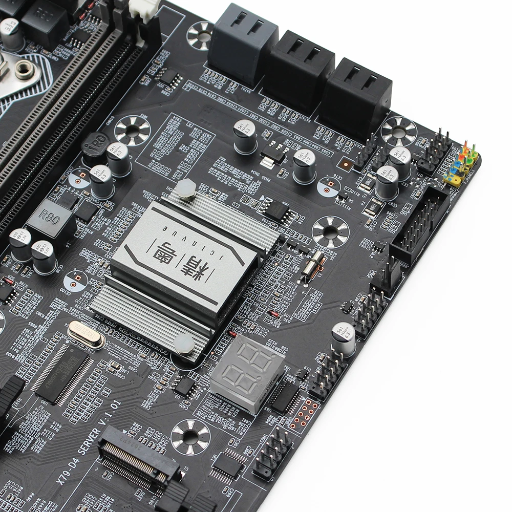 Kaufen JGINYUE X79 Dual CPU Motherboard LGA 2011 Set Kit Mit Xeon E5 2620 V2 * 2 Prozessor Und DDR3 16GB(4*4GB) REG ECC Speicher X79-D4