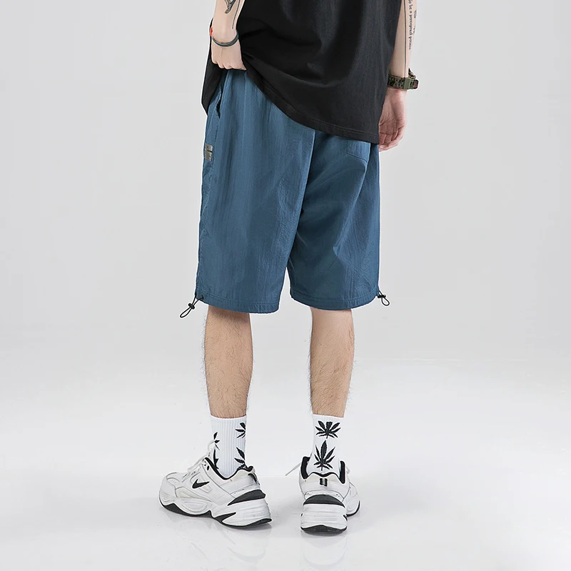 SingleRoad мужские шорты в стиле хип хоп Японская уличная одежда однотонные