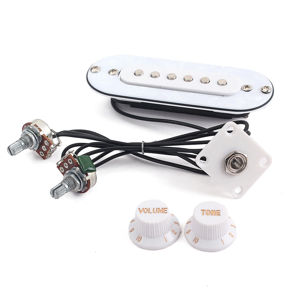 

6-струнная электрическая фольклорная гитара с белым жемчугом, пикапы с винтами, ручки громкости, акустическая гитара, звуковое отверстие, ма...