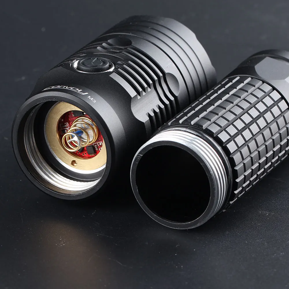 Convoy M3 с cree xhp70.2 до 4300 лм встроенная защита от перегрева|Фонарики и осветительные