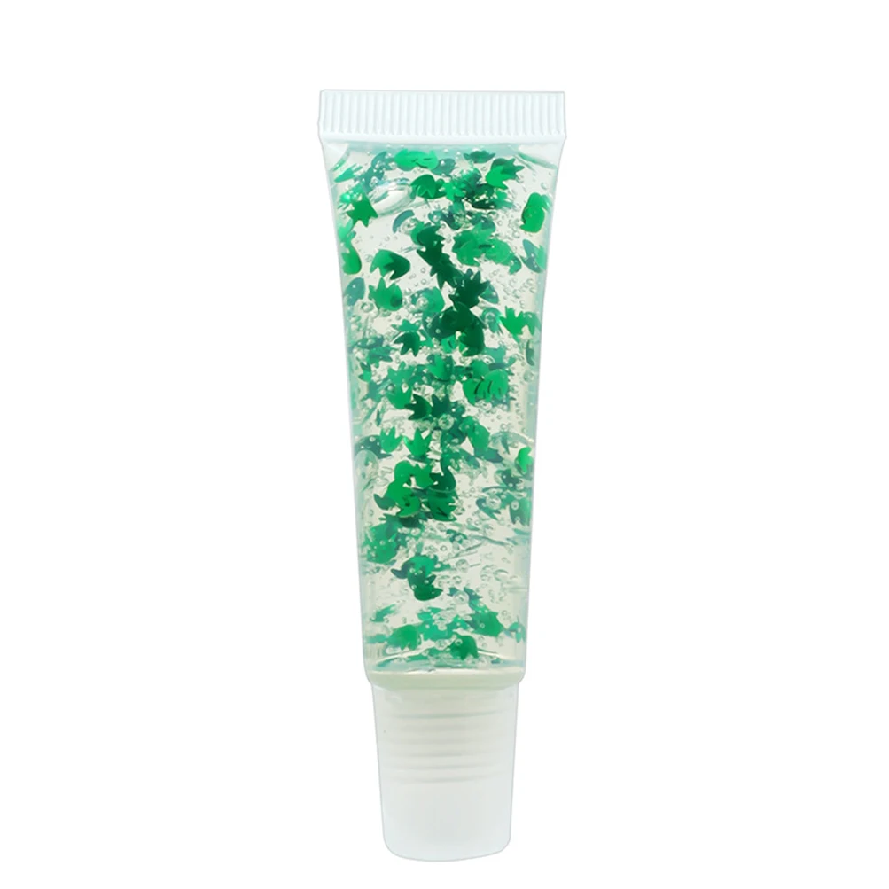 

13 Colors Cute Cherry Blossom Star Sequins Children's Lip Gloss Private Label Customized Long-lasting Moisturizing Lip Glaze