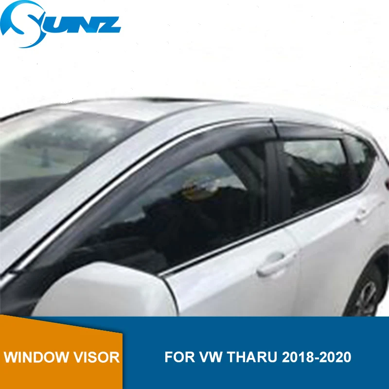 Дефлекторы дымового бокового окна для VW Tharu 2018 2019 2020 оконный козырек Vent Shades Защита