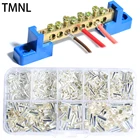 Электрическая Проводная трубка модели EN, обнаженный проводной соединитель, Кабельные Клеммы, обжимные луженые ряды, нулевой винт, мост, держатель отверстия, латунный стержень