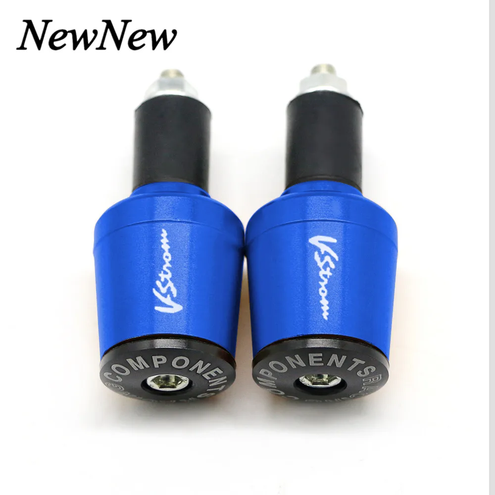 Запчасти для мотоциклов с ЧПУ 7/8 &quot22 мм ручки руля торцевые заглушки Suzuki DL650 V-STORM DL