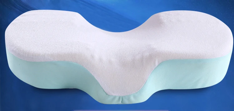 Высококачественная подушка из пены памяти против морщин эргономичная кривая улучшает спальные подушки идеальный вогнутый подголовник подушка для шеи