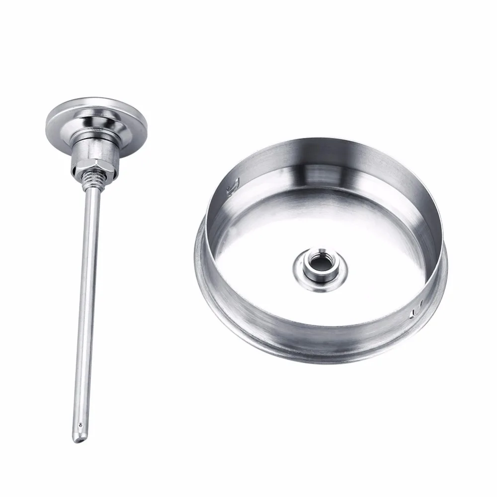 1 2 л термометр из нержавеющей стали гусиная шея чайник кофейник кувшин Moka