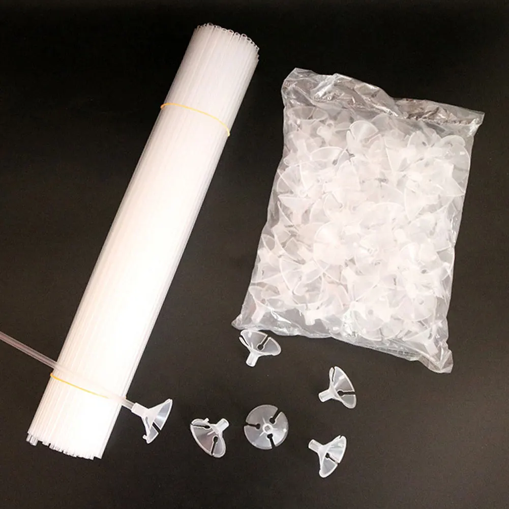 100 комплект детской одежды для дня рождения держатель шарика DIY Свадебные