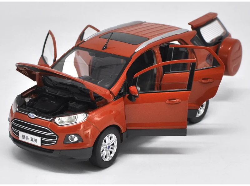 1:18 Высокая тщательная FORD ECOSPORT SUV сплав модель автомобиля статические металлические модельные автомобили с оригинальной коробкой