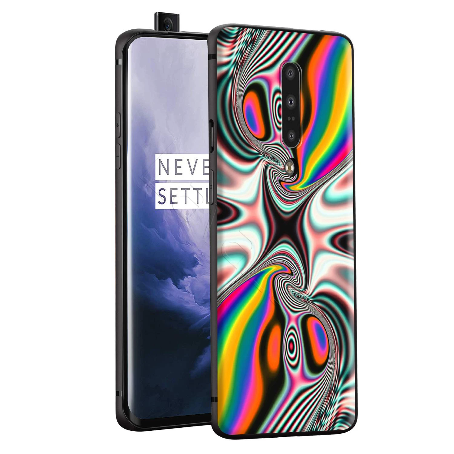 Lavaza психоделическая футболка Art силиконовый чехол для Oneplus 7 Pro 6 6t 5 5t|Бамперы| |