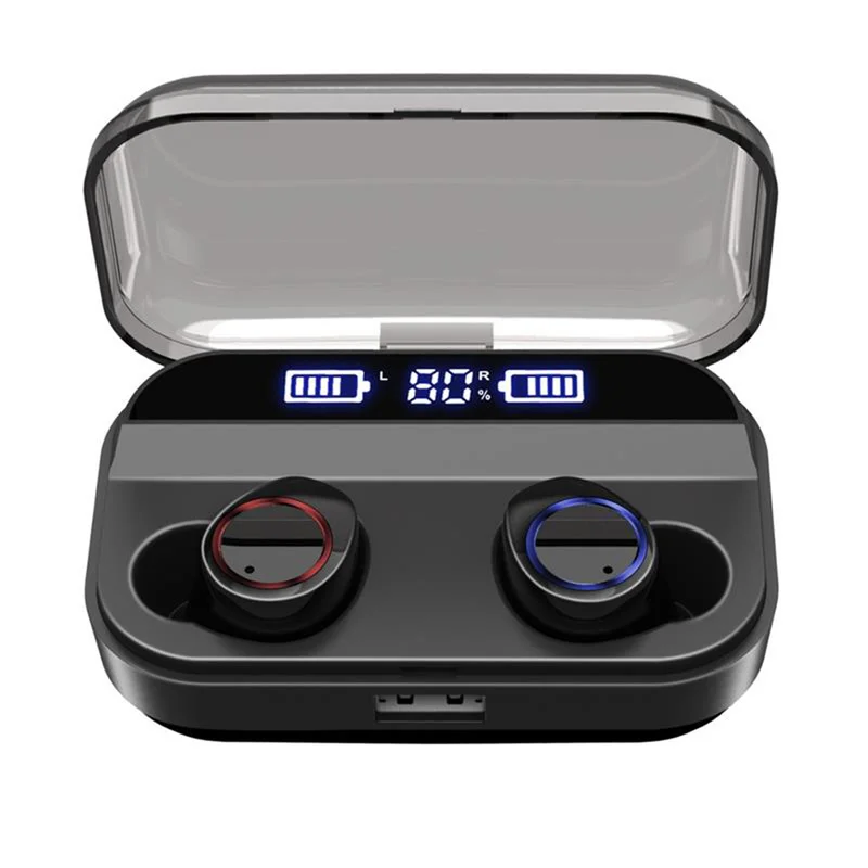 X11 наушники вкладыши TWS с Беспроводной Bluetooth 5 0 Мощность Дисплей сенсорный